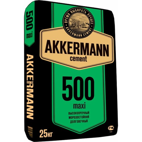 Купить Цемент AKKERMANN М500 (Углегорский) 50 кг в Зверево